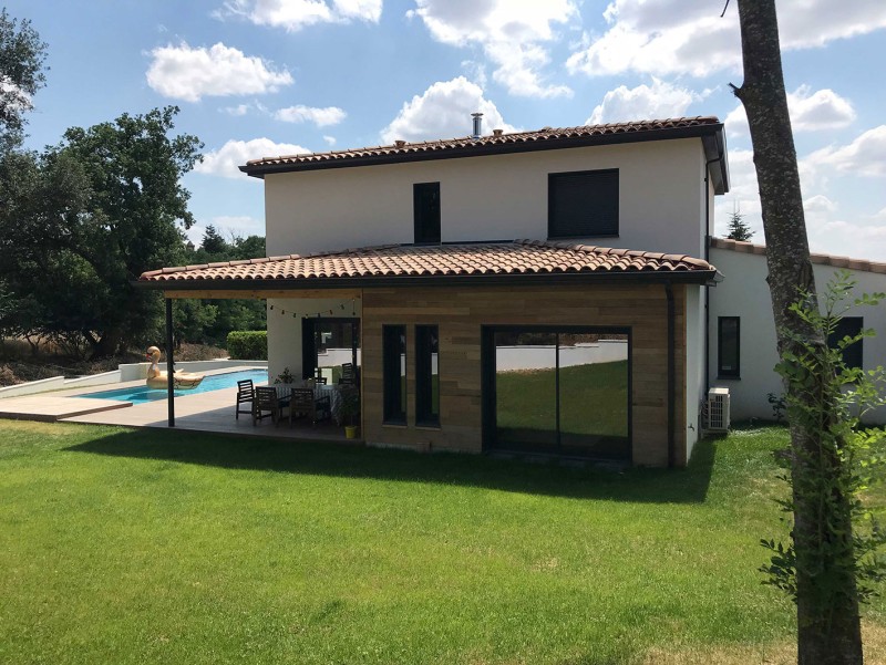 Réalisation d'extension de maison près de Coudoux