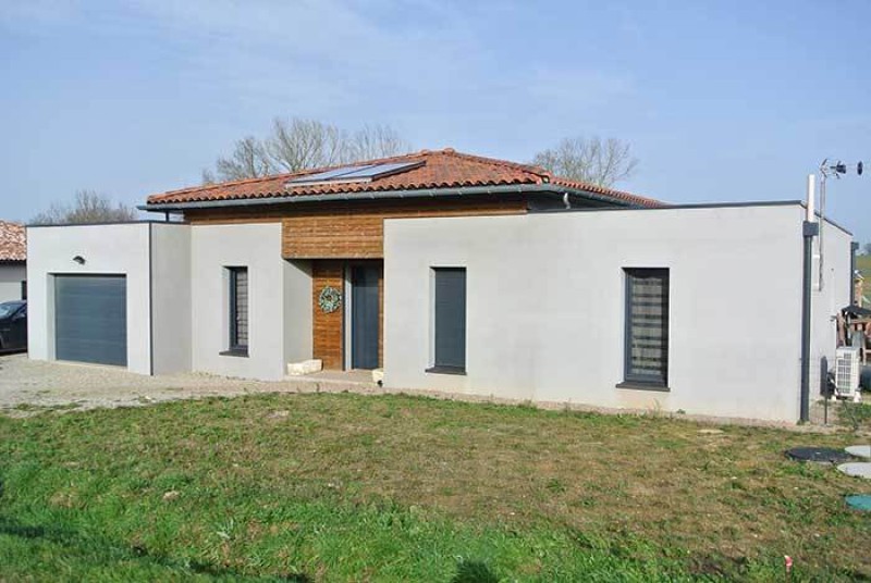 Réalisation d'extension de maison près de Lamanon