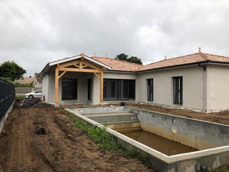 Réalisation d'extension de maison près de Lambesc